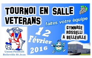 TOURNOI EN SALLE VETERANS 