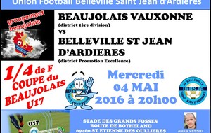 COUPE du BEAUJOLAIS U17 