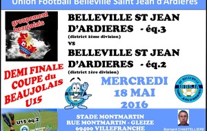 COUPE du BEAUJOLAIS U15  