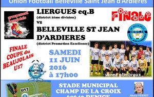FINALE COUPE du BEAUJOLAIS U17