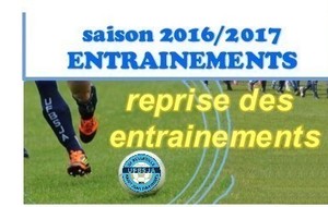 reprise entrainement catégorie U7 - licenciés U6 (2011) et  U7 (2010) 
