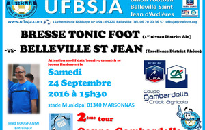 BRESSE TONIC FOOT - U19 UFBSJA