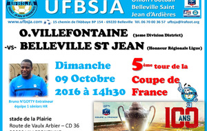 O.VILLEFONTAINE - SENIORS A UFBSJA