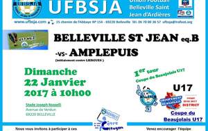 COUPE du BEAUJOLAIS U17