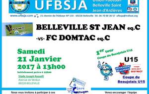 COUPE du BEAUJOLAIS U15   