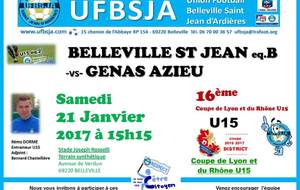 COUPE de LYON et du RHONE U15  