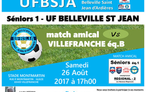 FC VILLEFRANCHE B - Séniors 1 ufbsja