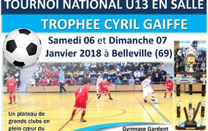 Tournoi en salle NATIONAL U13 Trophée Cyril Gaiffe - 2018