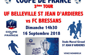 COUPE DE FRANCE - 3ème tour