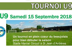 Tournoi U9 - 15 Septembre 2018