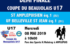 COUPE DU BEAUJOLAIS U17 - 1/2 Finale