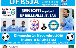 DRUMET MOUXY  - SENIORS 1 UFBSJA 