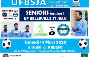 annulation covid19 : ARBENT MARCHON  - SENIORS 1 UFBSJA 