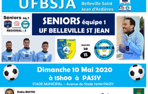 annulation covid19 : MONT BLANC PASSY  - SENIORS 1 UFBSJA 