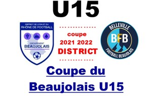 coupe du beaujolais - U15.2 BFB  -  FC DOMTAC 3