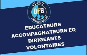 Educateurs - Accompagnateurs équipe - Dirigeants - Volontaires - 