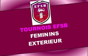 TOURNOIS FEMININS EXTERIEUR