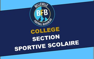 Equipe Section Sportive Scolaire foot Collège