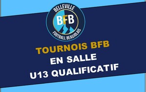 TOURNOI EN SALLE U13 QUALIFICATIF