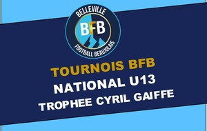 TOURNOI EN SALLE NATIONAL U13