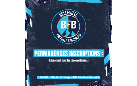 RENOUVELLEMENT LICENCES ET INSCRIPTIONS - SAISON 2025/2026